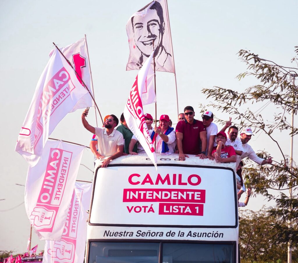 La 12 de Tino Ayala se hizo gigante en la caravana de Camilo Pérez