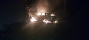 En atentado ojehapypaite camioneta de karaimi
