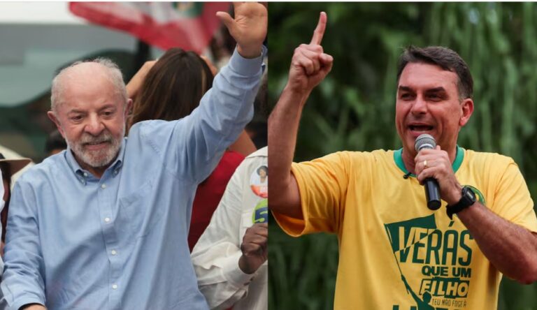Flávio Bolsonaro saca ventaja sobre Lula