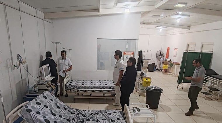 El Niño ojapo sarambi en hospi de Fernando El Niño ojapo sarambi en hospi de Fernando