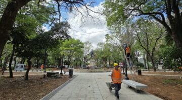 Obras de la plaza uruguaya casi están “a punto de caramelo”