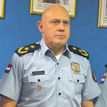 Comisario general Rolando Benítez.