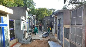 Refuerzan seguridad en cementerios ante Halloween y otras festividades Refuerzan seguridad en cementerios ante Halloween y otras festividades